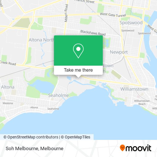 Soh Melbourne map