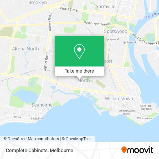 Complete Cabinets map
