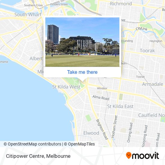 Citipower Centre map