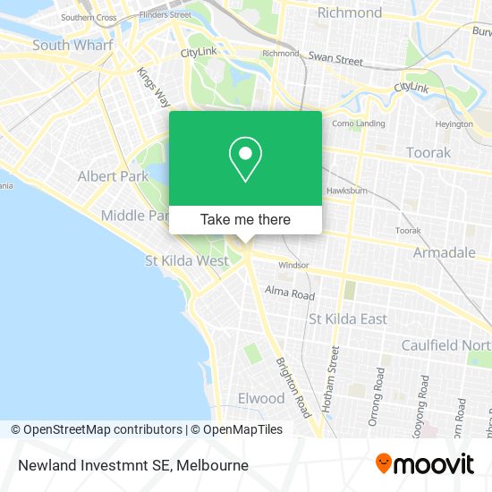 Newland Investmnt SE map