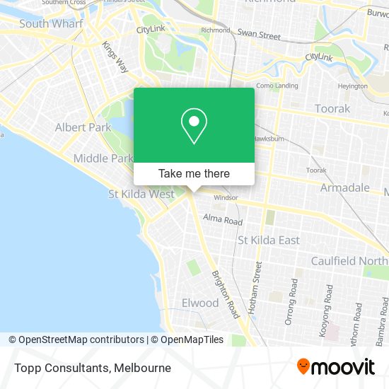 Topp Consultants map