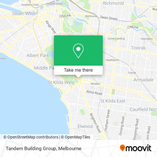 Tandem Building Group map