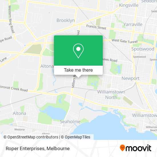 Roper Enterprises map