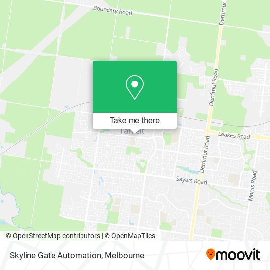 Skyline Gate Automation map