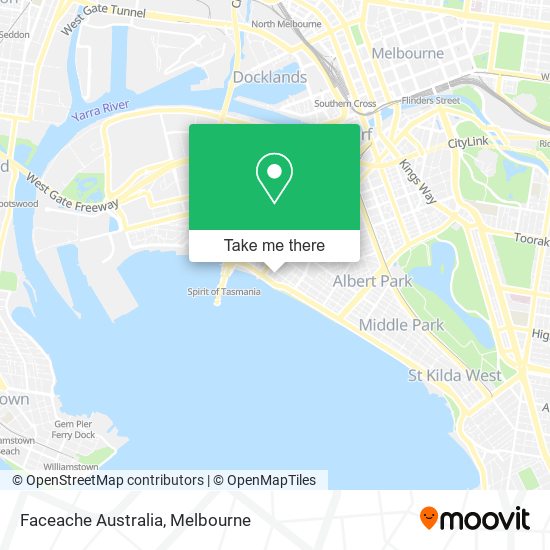 Faceache Australia map