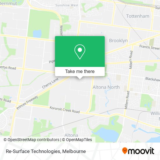 Re-Surface Technologies map