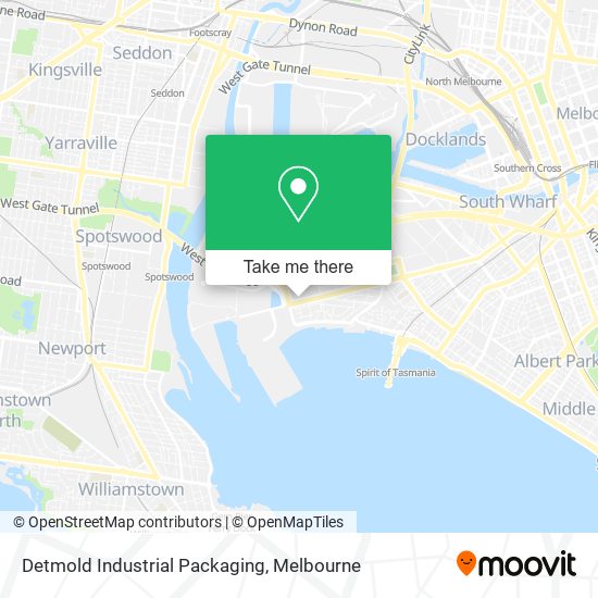 Detmold Industrial Packaging map