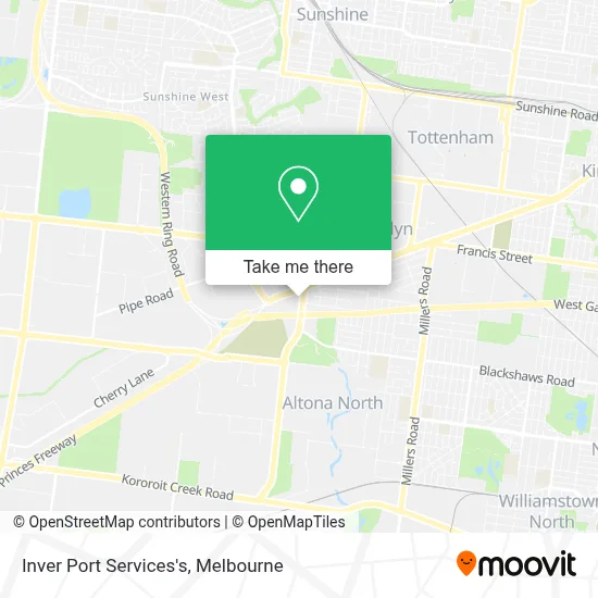 Mapa Inver Port Services's