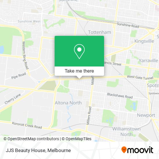JJS Beauty House map