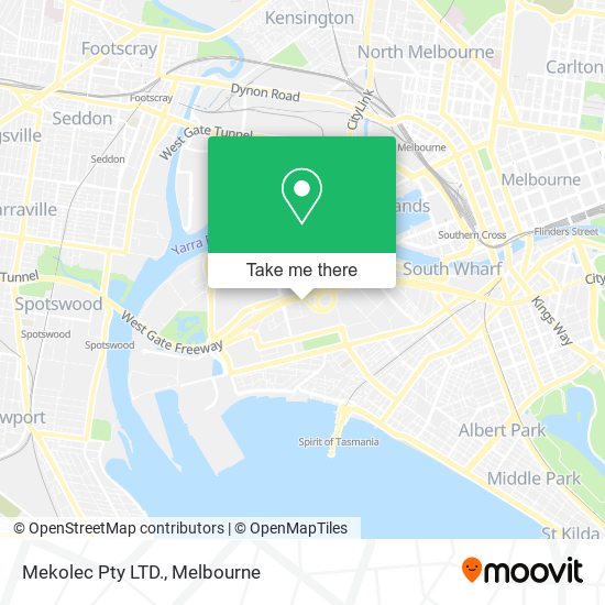 Mekolec Pty LTD. map