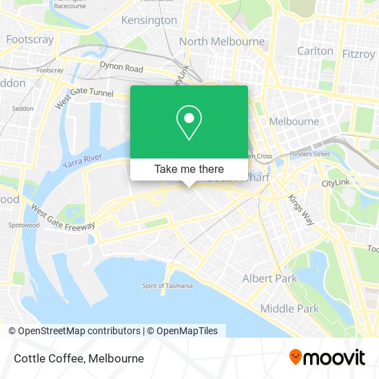 Cottle Coffee map