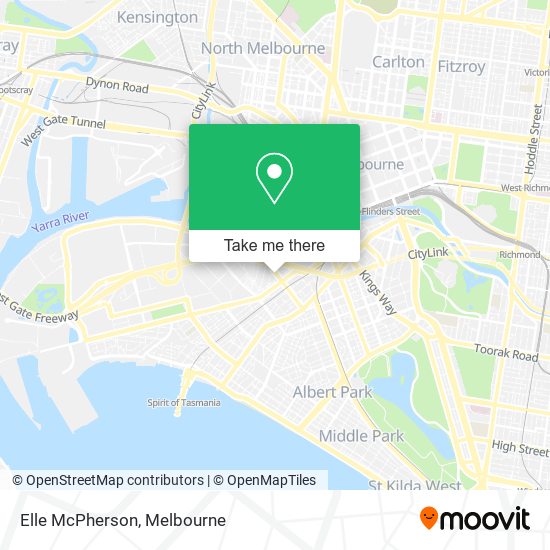Elle McPherson map