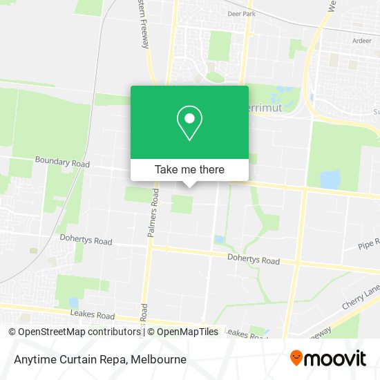 Anytime Curtain Repa map