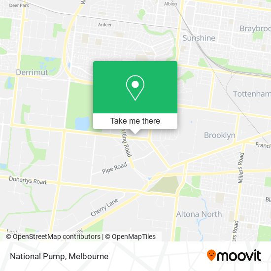 National Pump map