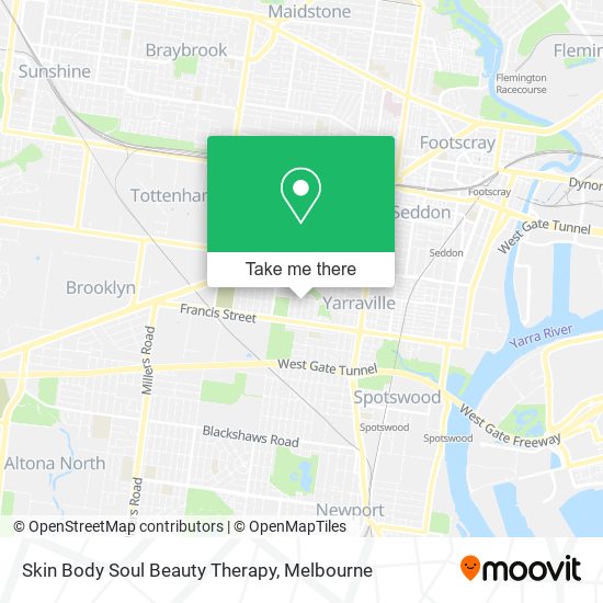 Skin Body Soul Beauty Therapy map