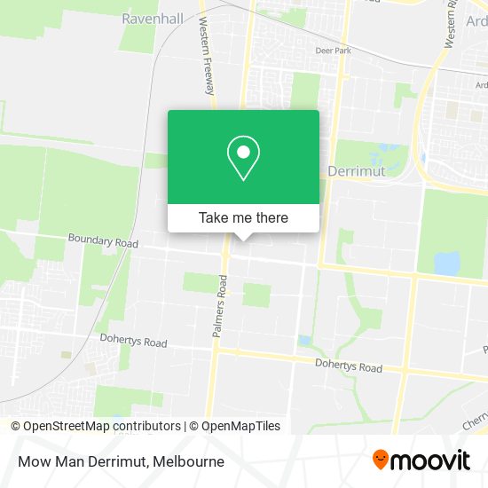 Mow Man Derrimut map