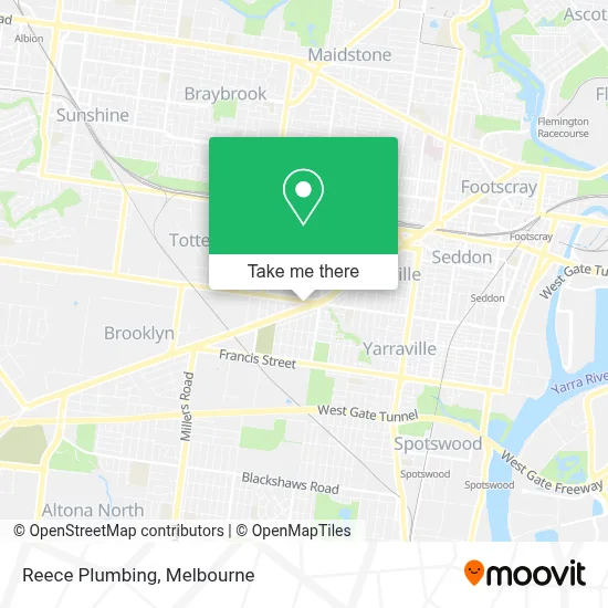 Mapa Reece Plumbing