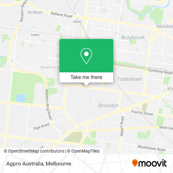 Agpro Australia map