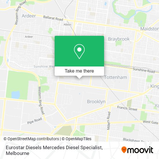 Eurostar Diesels Mercedes Diesel Specialist map