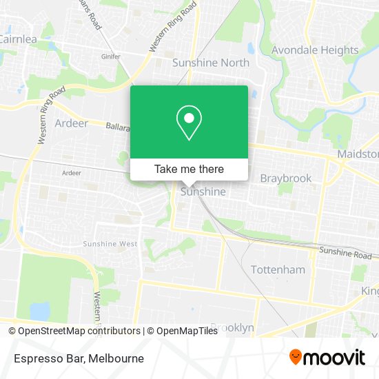 Espresso Bar map