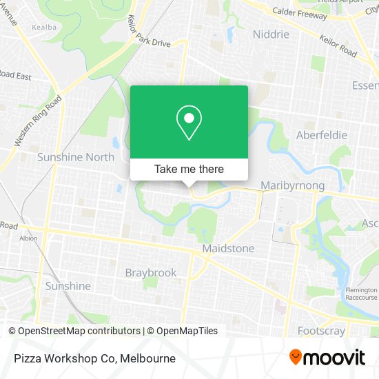 Pizza Workshop Co map