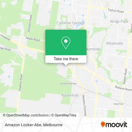 Mapa Amazon Locker-Abe