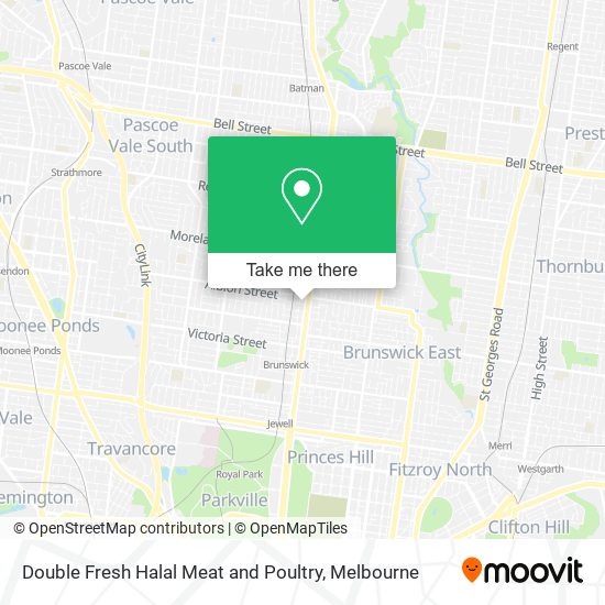 Double Fresh Halal Meat and Poultry map