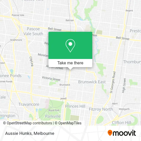 Mapa Aussie Hunks