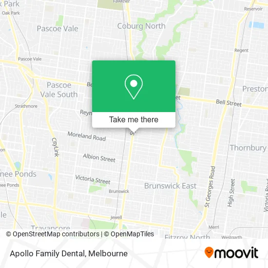 Apollo Family Dental map