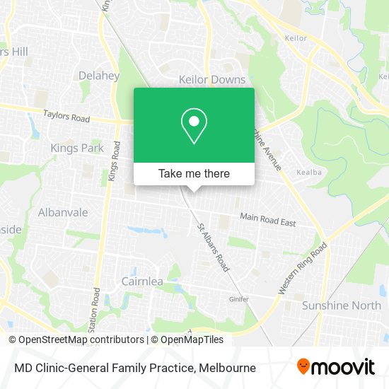 MD Clinic-General Family Practice map