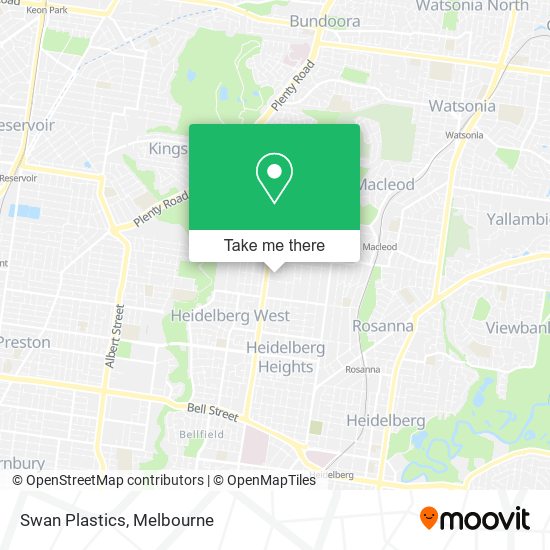Swan Plastics map