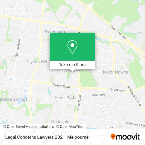 Legal Concerns Lawyers 2021 map