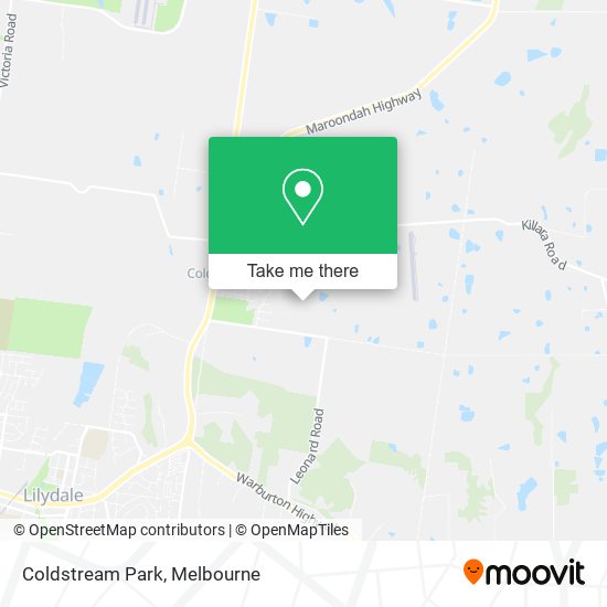 Coldstream Park map