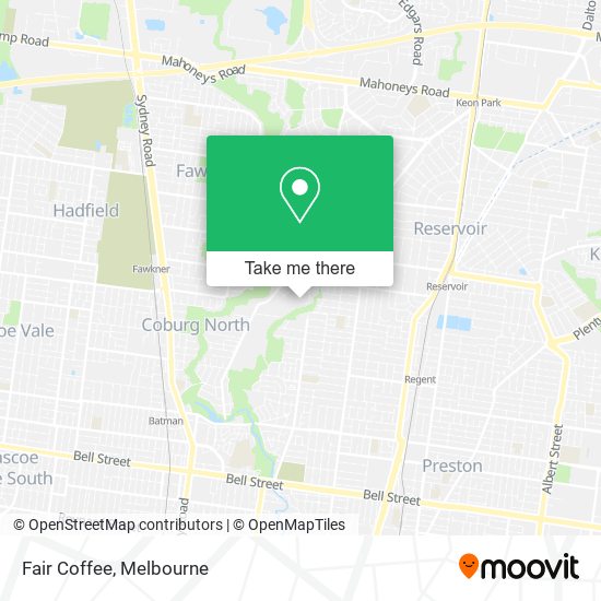 Fair Coffee map
