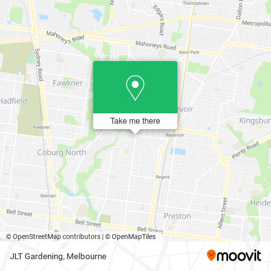 JLT Gardening map