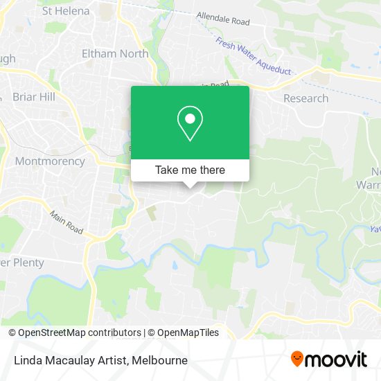Linda Macaulay Artist map