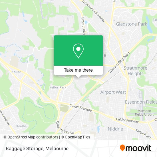 Baggage Storage map
