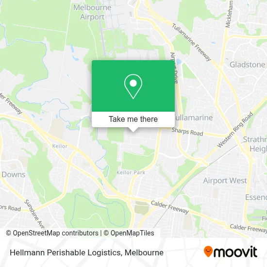 Mapa Hellmann Perishable Logistics