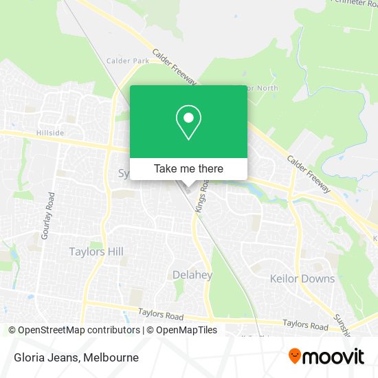 Gloria Jeans map