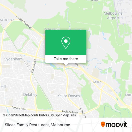 Slices Family Restaurant map