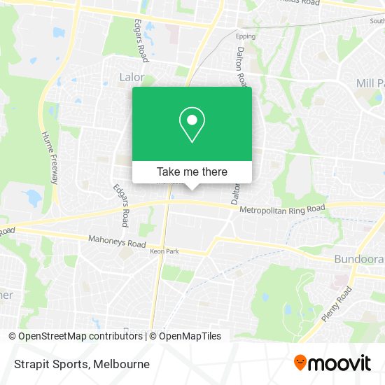 Strapit Sports map