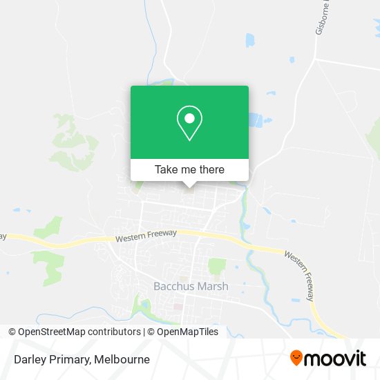 Darley Primary map