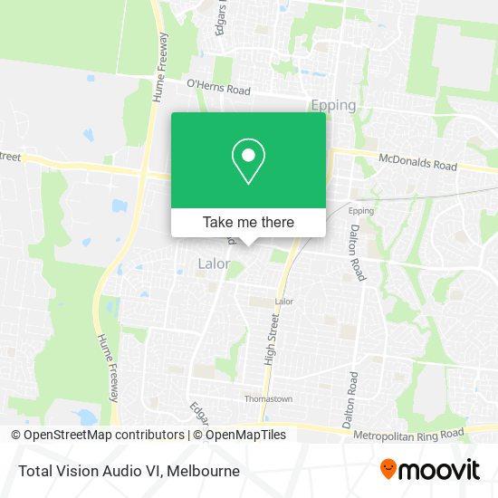 Total Vision Audio VI map