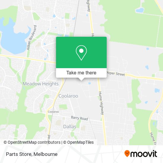 Parts Store map