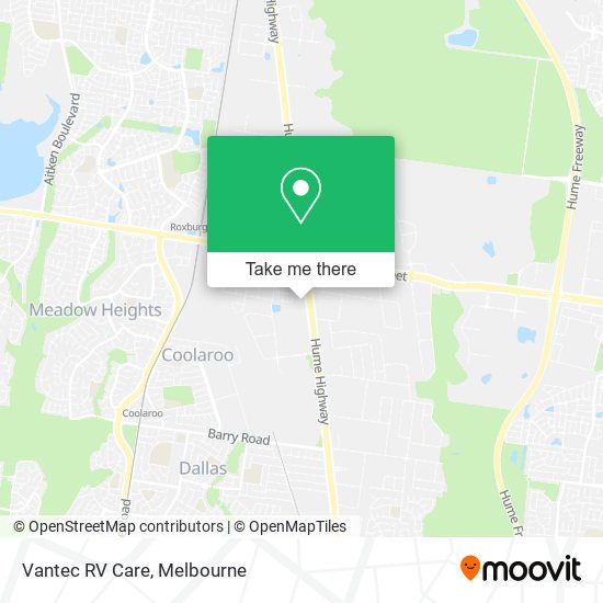 Vantec RV Care map