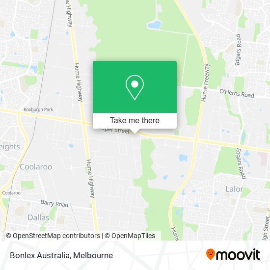 Bonlex Australia map