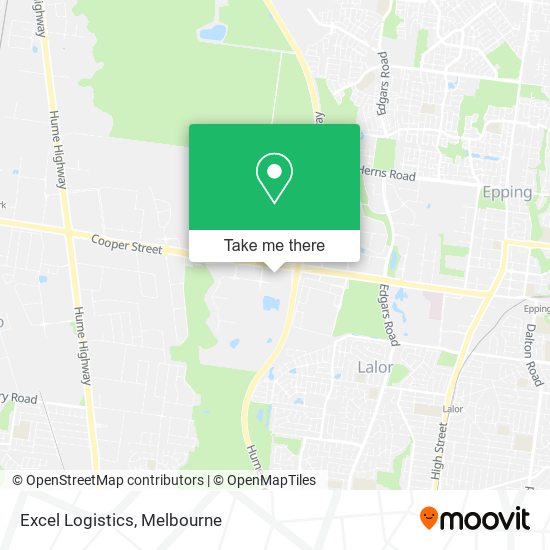 Excel Logistics map