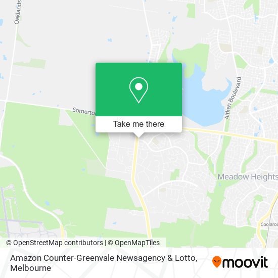 Amazon Counter-Greenvale Newsagency & Lotto map