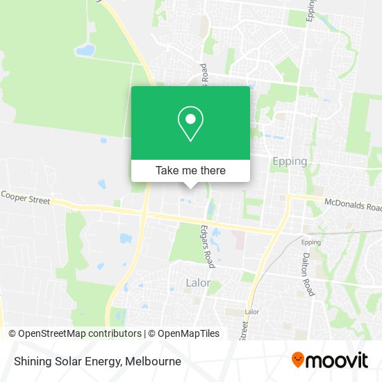 Shining Solar Energy map