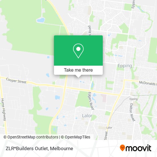 ZLR*Builders Outlet map